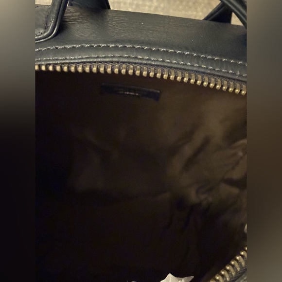 Matt & Nat Dwell Leather Backpack - Black - Brand New - Picture 12 of 12